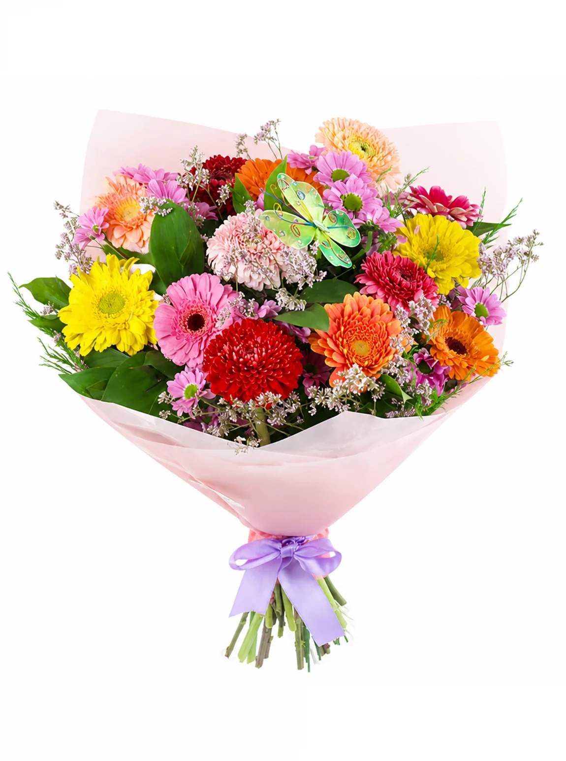 Renkli Gerbera Buketi