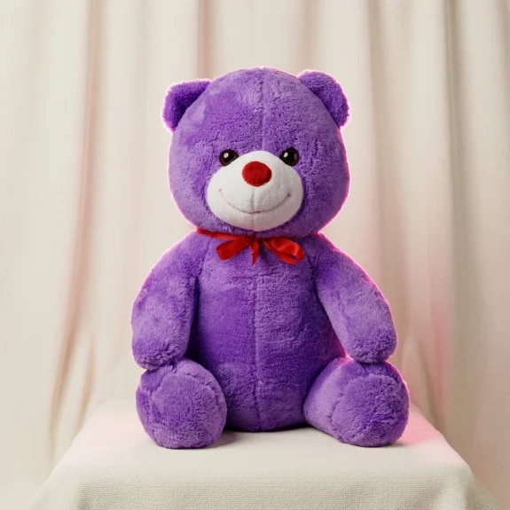 50 Cm Peluş Ayıcık (Mor)