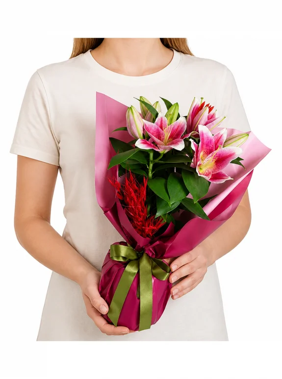 Pembe Lilyum Zarafeti