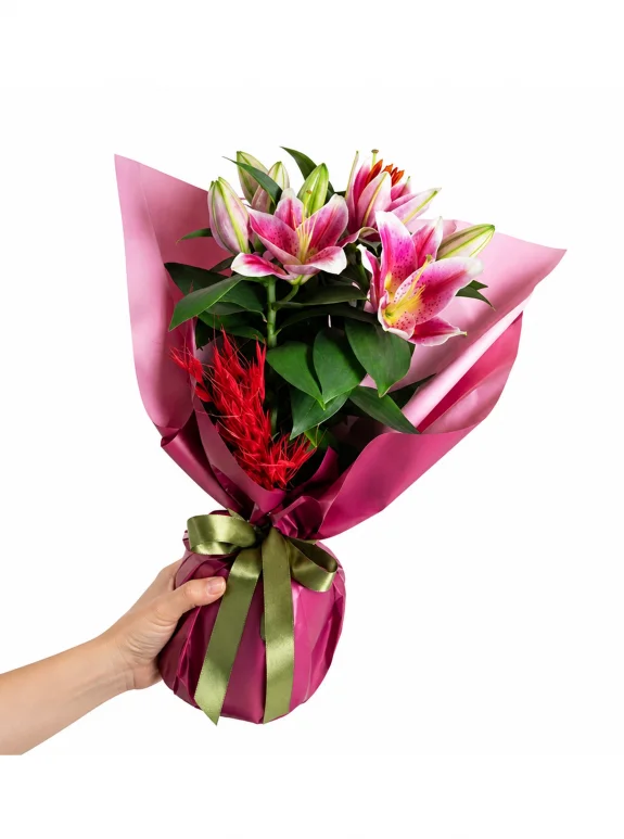Pembe Lilyum Zarafeti
