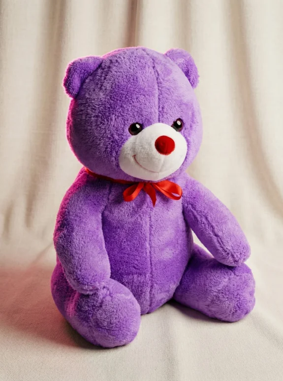 50 Cm Peluş Ayıcık (Mor)